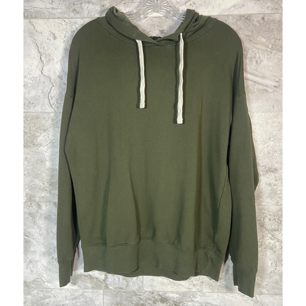 Buffalo David Britton Men's Sz S Army Green Pullover Hoodie Sweatshirt